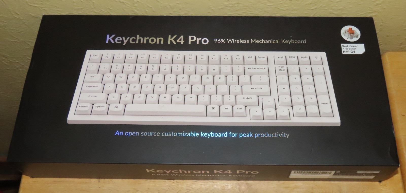 Keychron K4 Pro Wireless Mechanical Keyboard