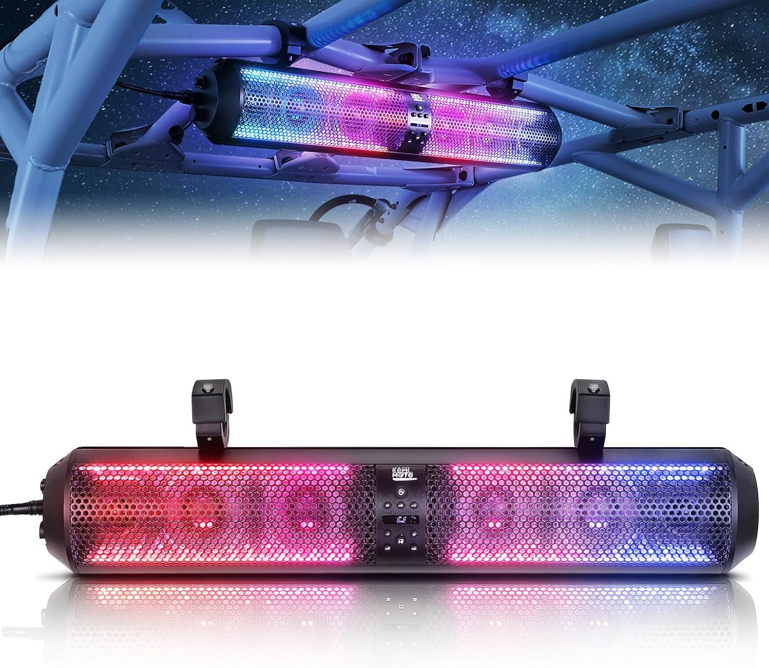 UTV Sound Bar 28 Inch Compatible with Polaris RZR Can-Am X3 CFMOTO