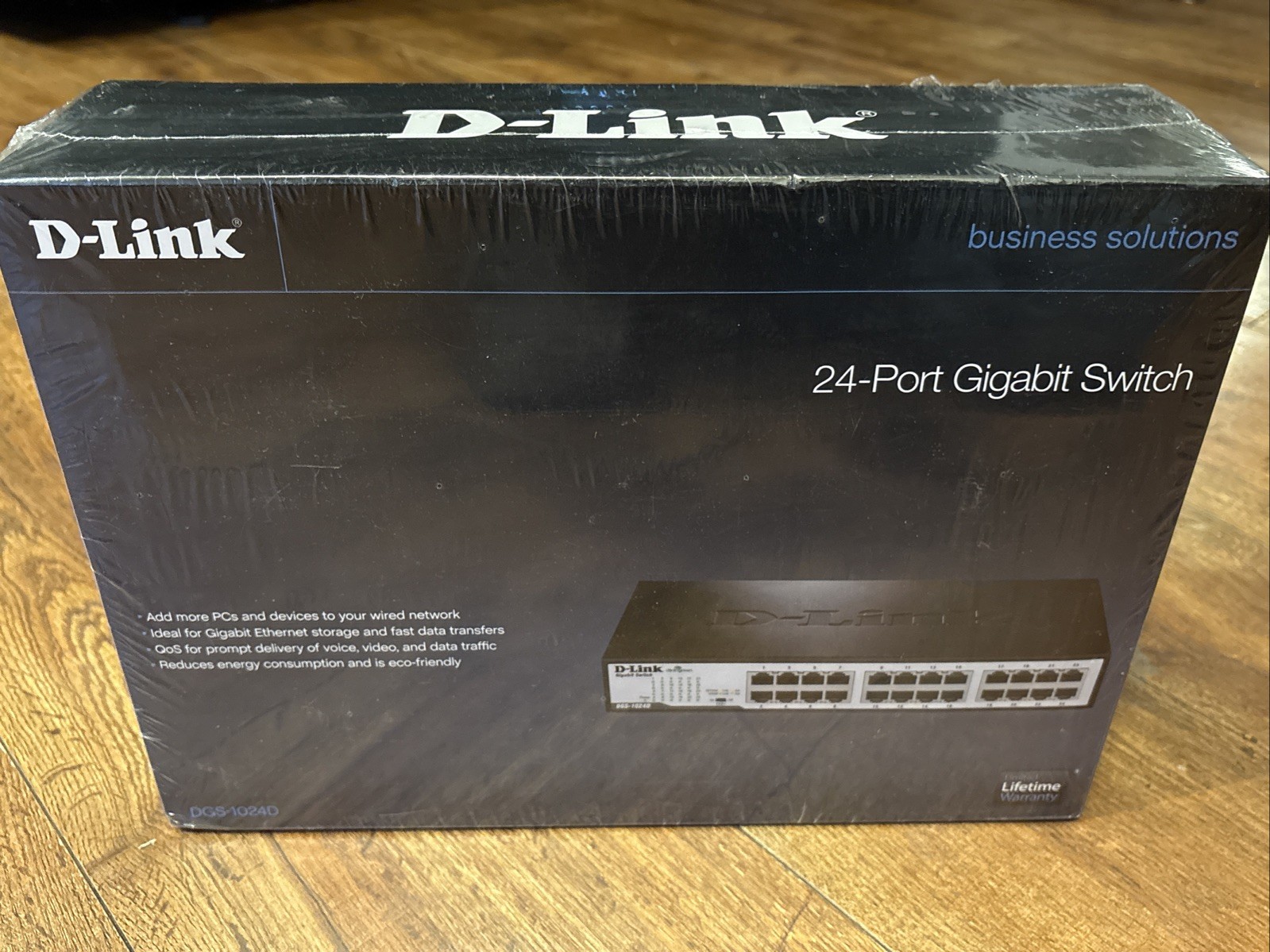 D-Link DGS-1024D 24-Port Gigabit Unmanaged Network Switch Rackmountable New