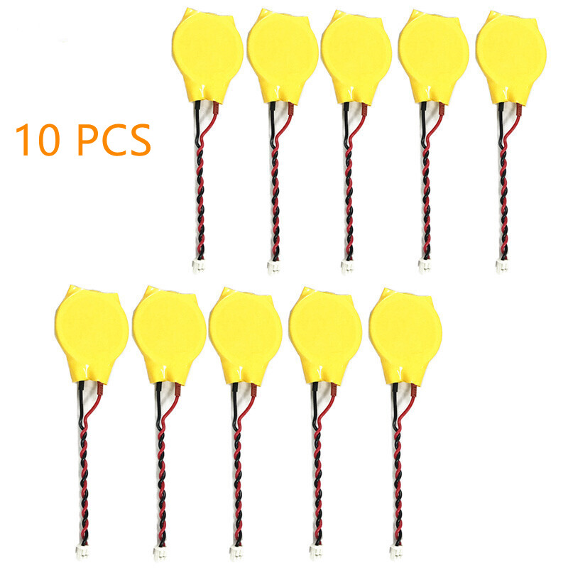 10Pack Laptop BIOS CMOS Battery for Lenovo Acer HP Dell Asus Toshiba IBM 2-Pin