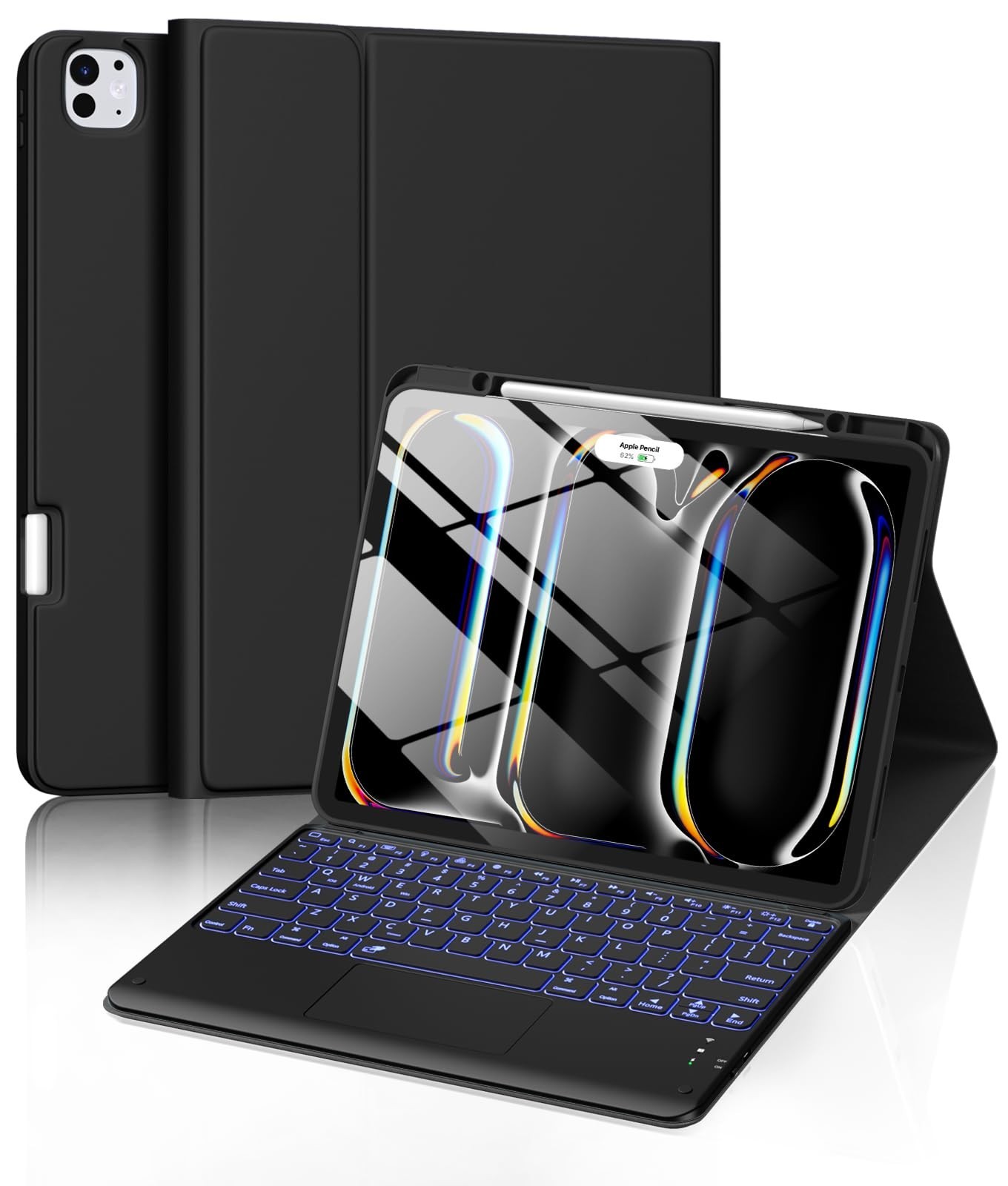 Harvopu For IPad Pro 13 Inch Case With Keyboard (M5/M4) 2025/2024 Magnetic Wire