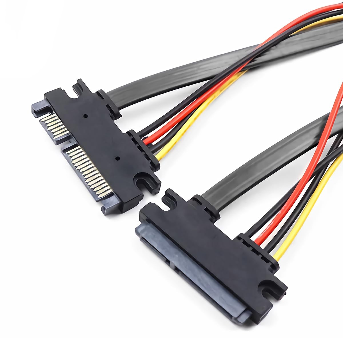 SATA 22-Pin Power & Data Extension Cable to Female - 19.7 Inches