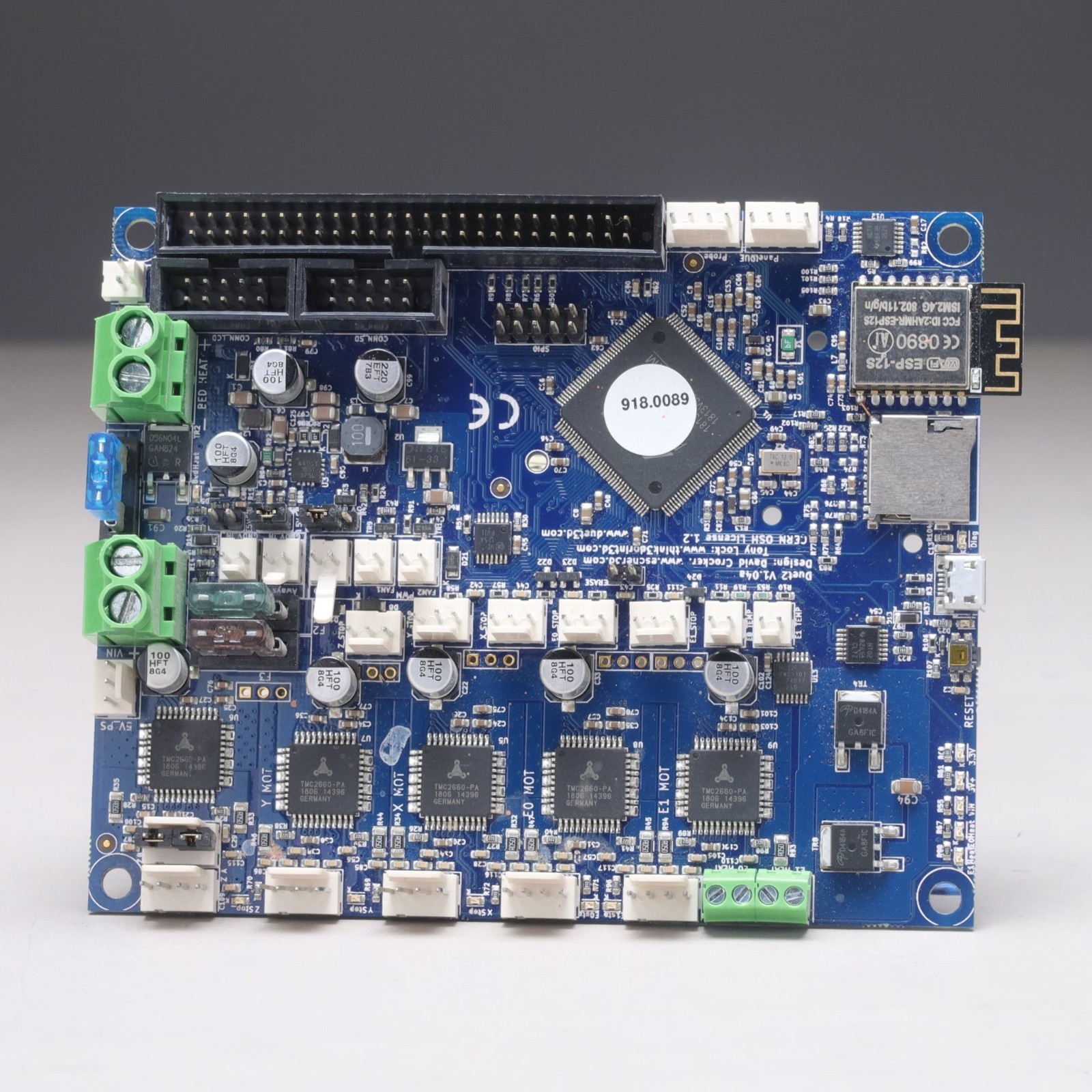 Genuine Duet3D Duet 2 WiFi 3D Printer Controller Board – Used, Tested Working