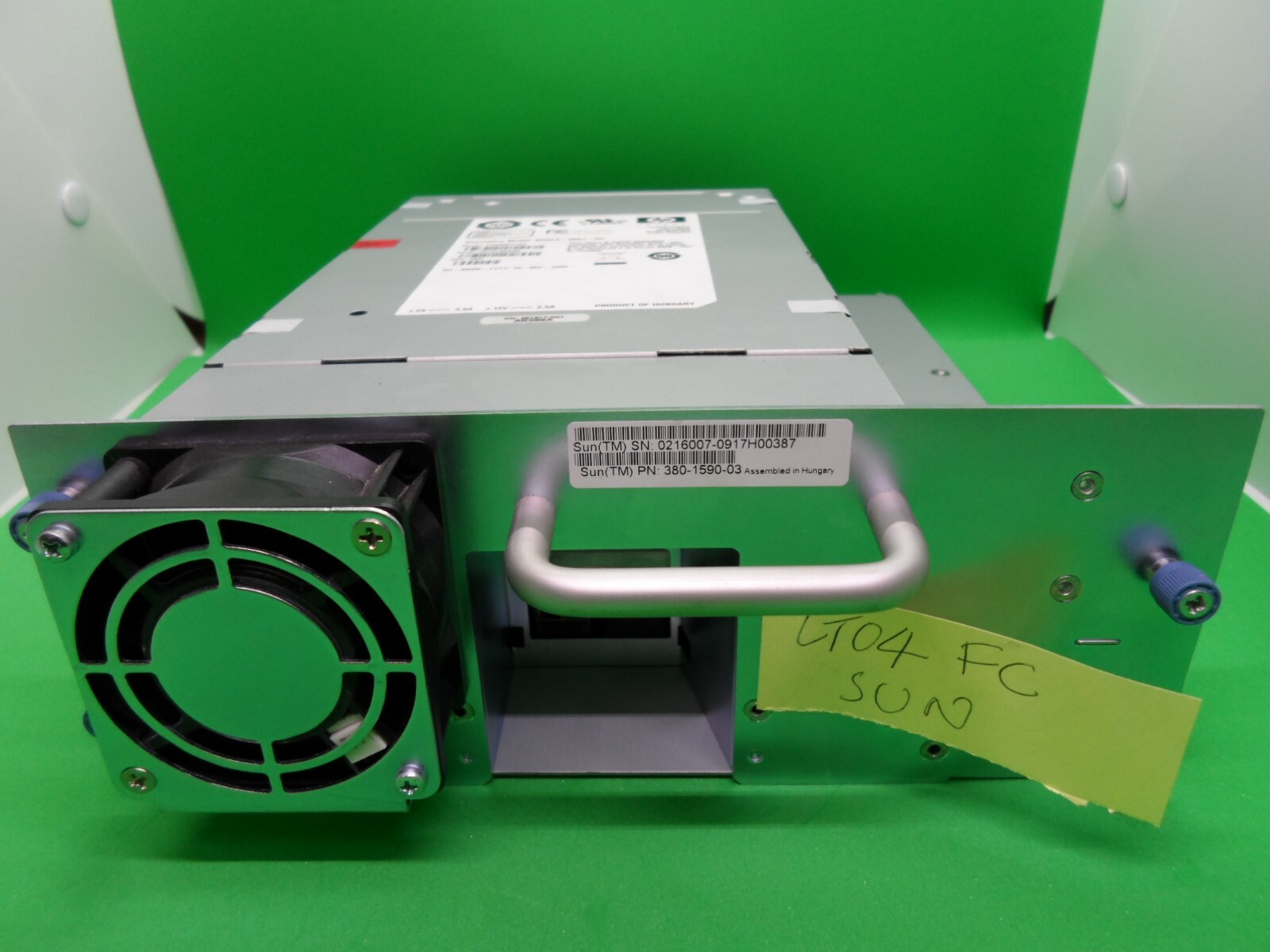 Oracle SUN LTO4 Ultrium4 FC tray for SL24 380-1590-03 3801590 AK096A 461917-001