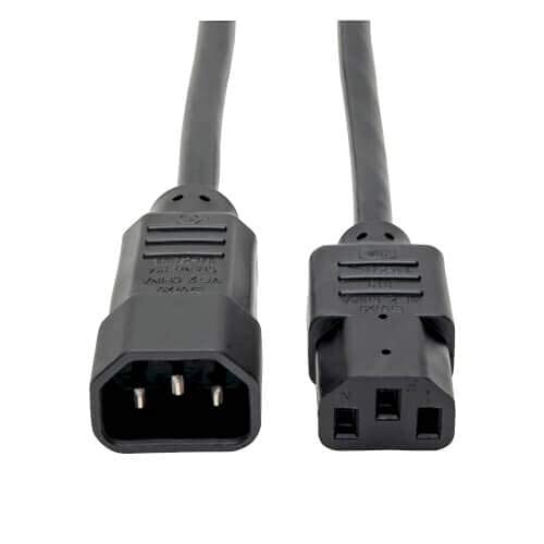 IEC 320 C13 to C14 Power Extension Cable, 5m (15ft), 14AWG, PDU, Cord