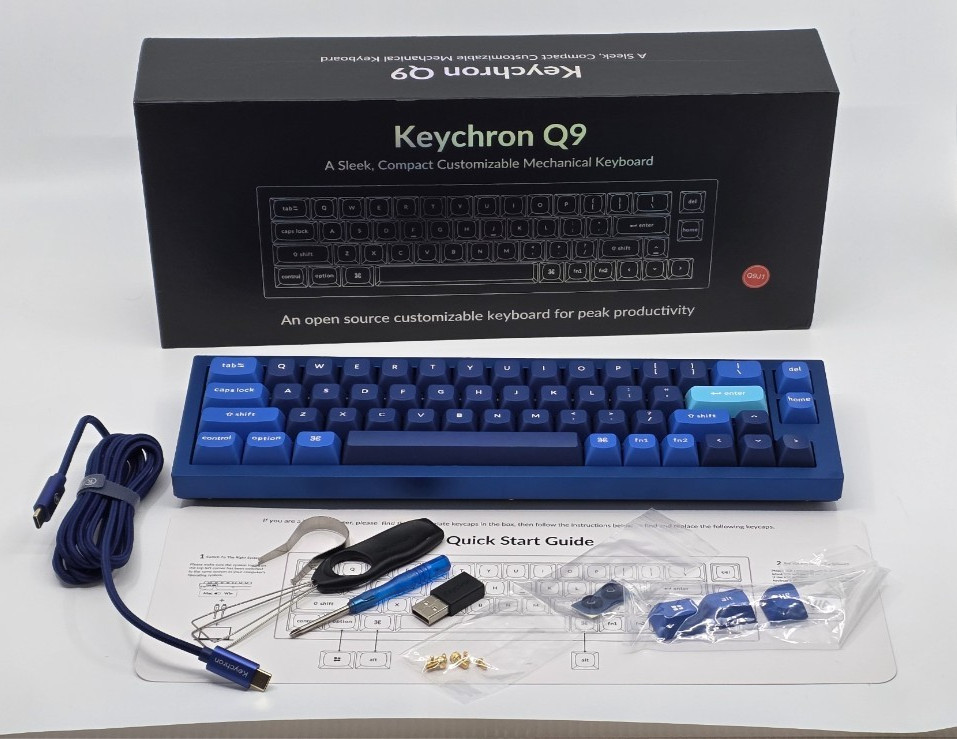 Keychron Q9 - Wired, 40%, Compact Mechanical Keyboard
