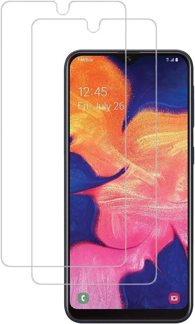 2 Pack Tempered Glass Screen Protector for Samsung Galaxy A10e 2019