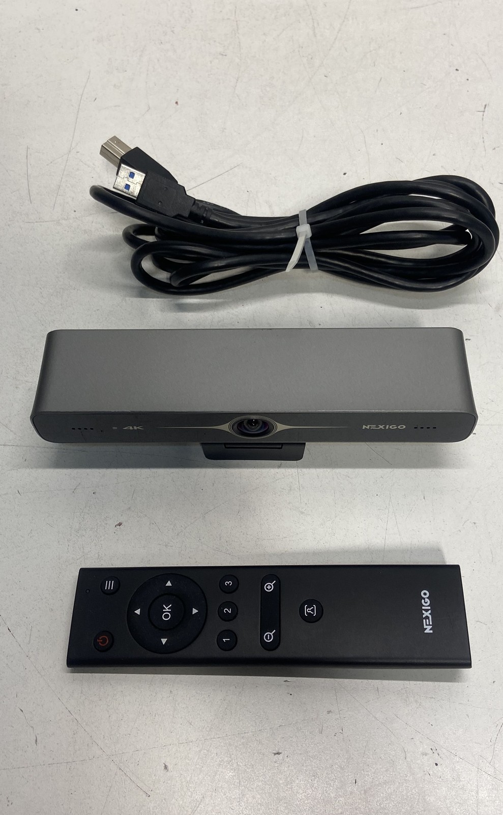 NexiGo N970P 4K Ultra HD Webcam with Remote Control As-Is