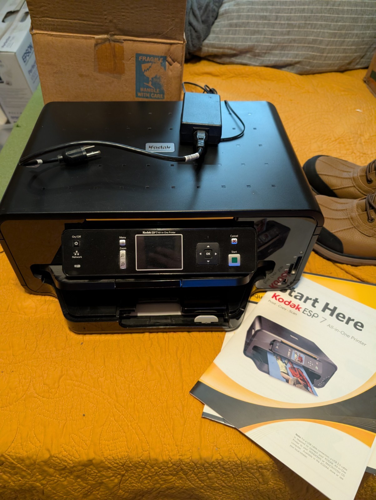 Kodak ESP-7 All-in-One Printer Works