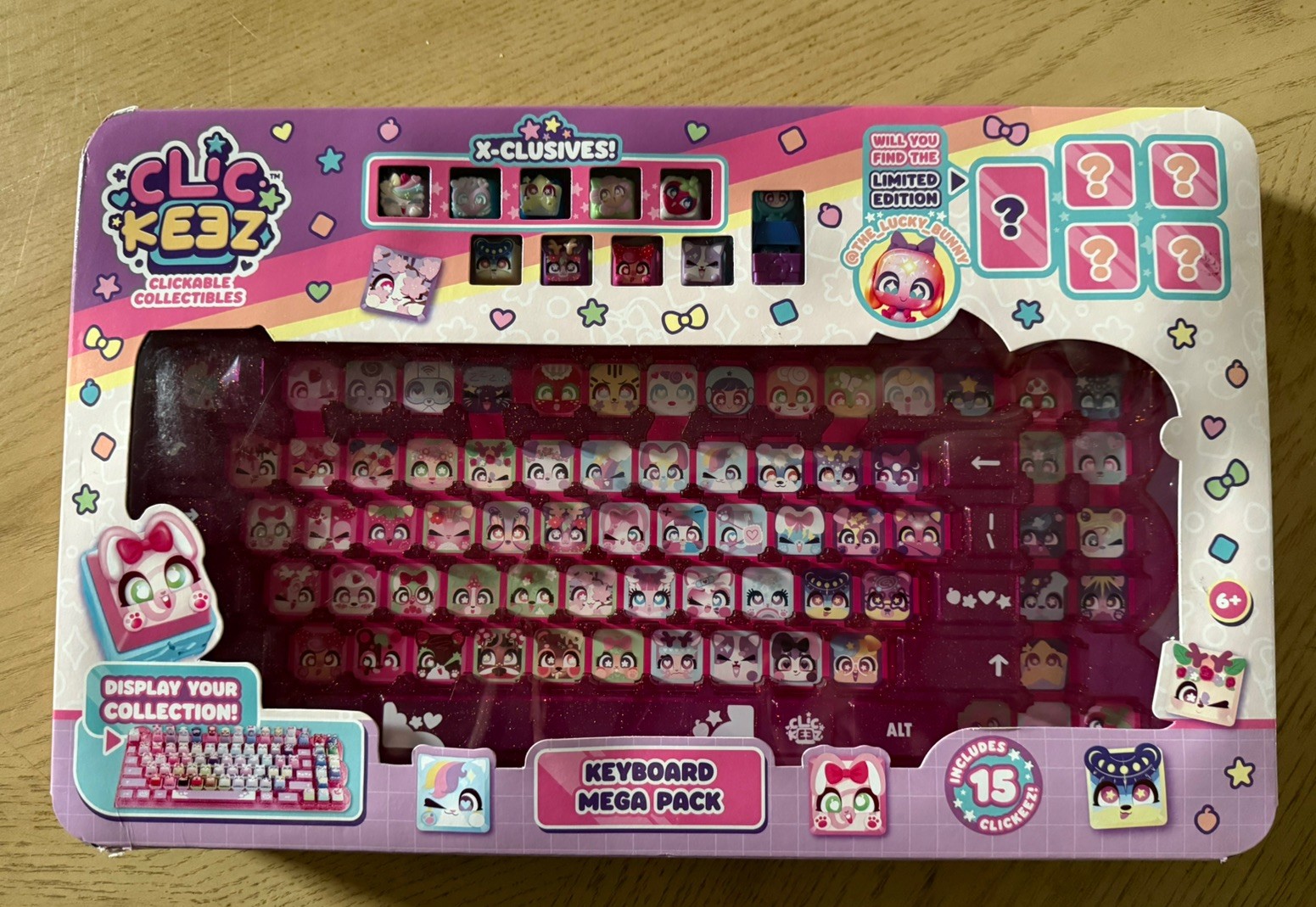 Clickeez Keyboard Custom Mega Pack Ultimate Starter Set W Storage 15 Super Keys