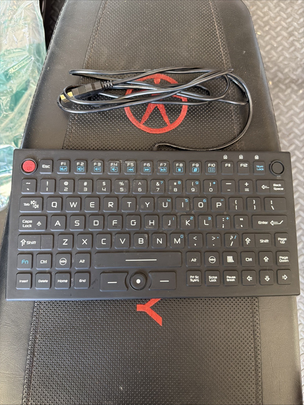 Industrial Waterproof Rugged Keyboard. Used But In Great Condition