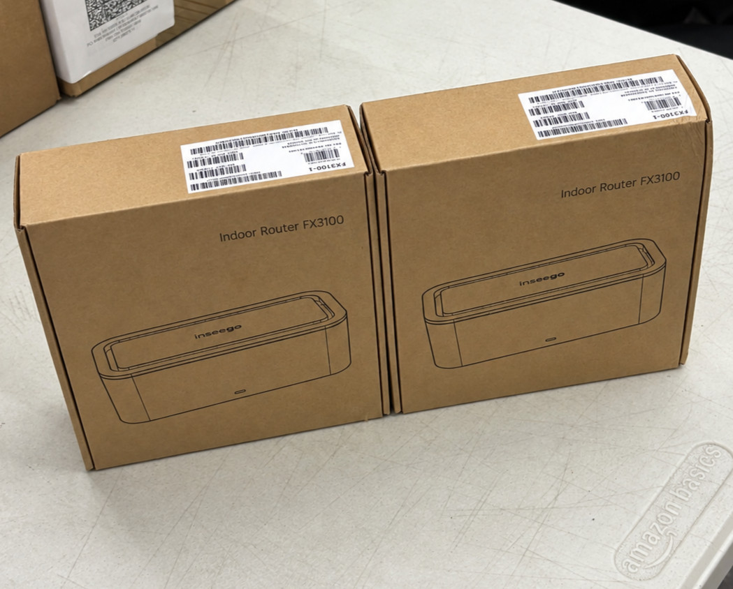 2 Pack Inseego Wavemaker FX3100 5G Indoor Router White Unlocked WiFi 6