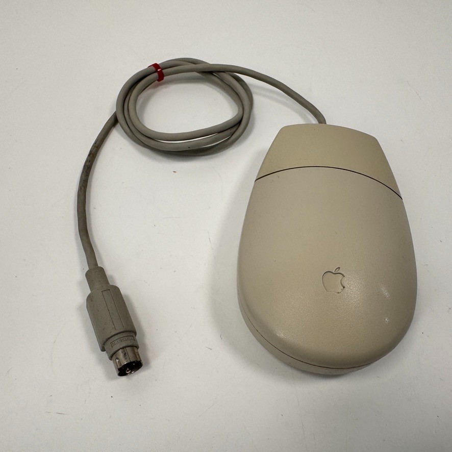 Vintage Apple Desktop Bus Mouse II 2 Model M2706 ADB  TESTED WORKS