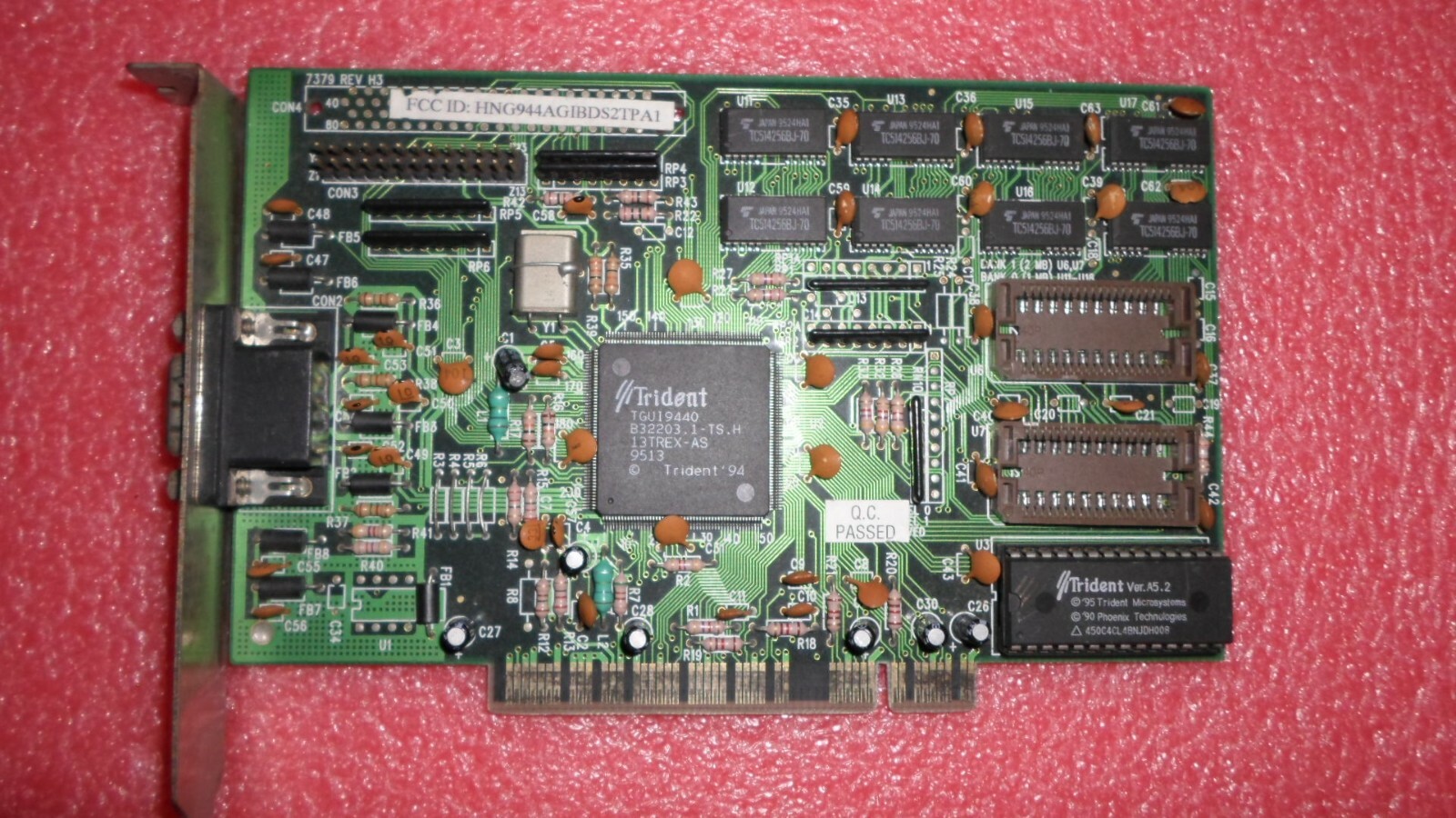 440PH300 TRIDENT MICROSYSTEMS PCI VIDEO CARD