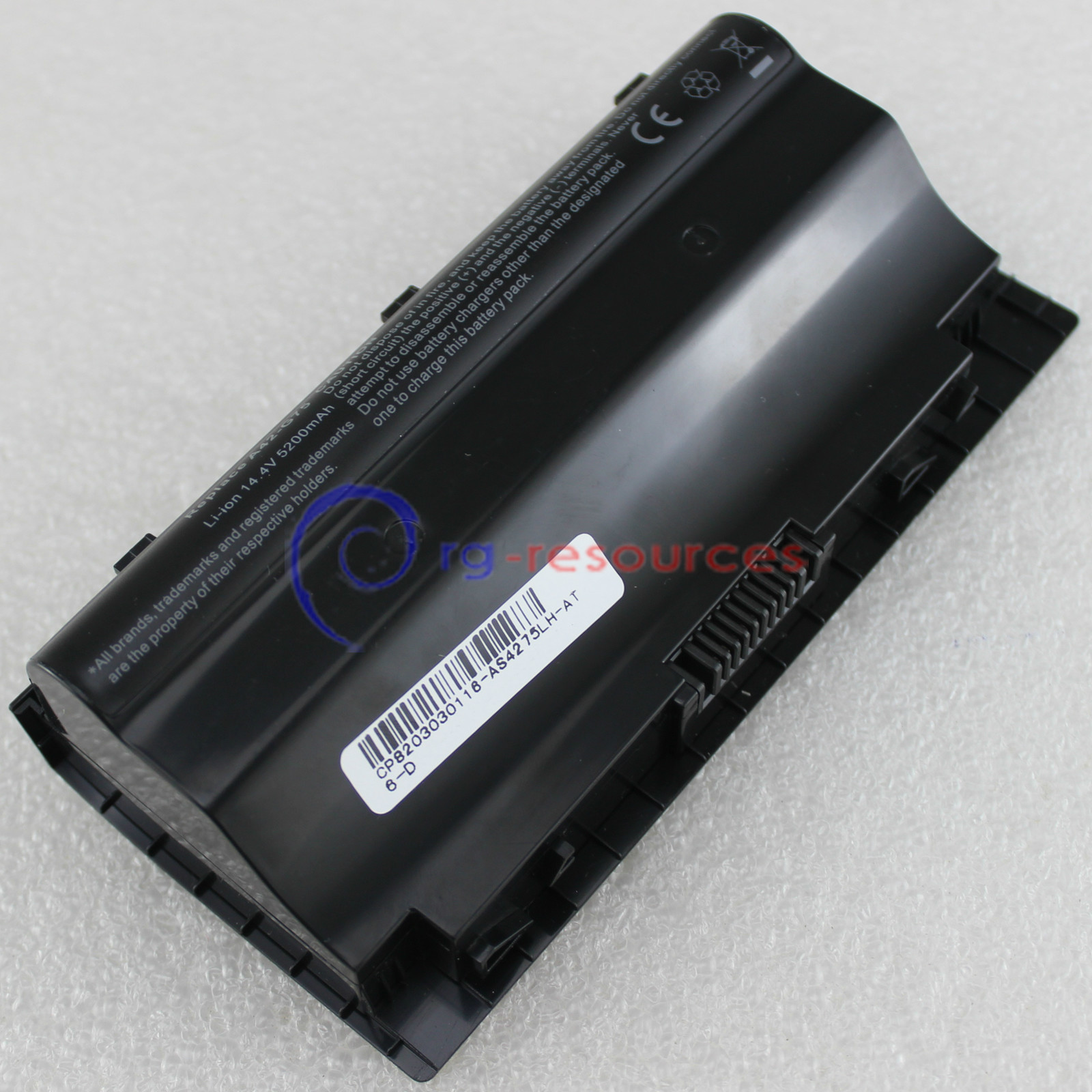 Battery Model A42-G75 For ASUS G75 G75V G75VM G75VW G75VX 5200mAh 14.4V 8 Cell