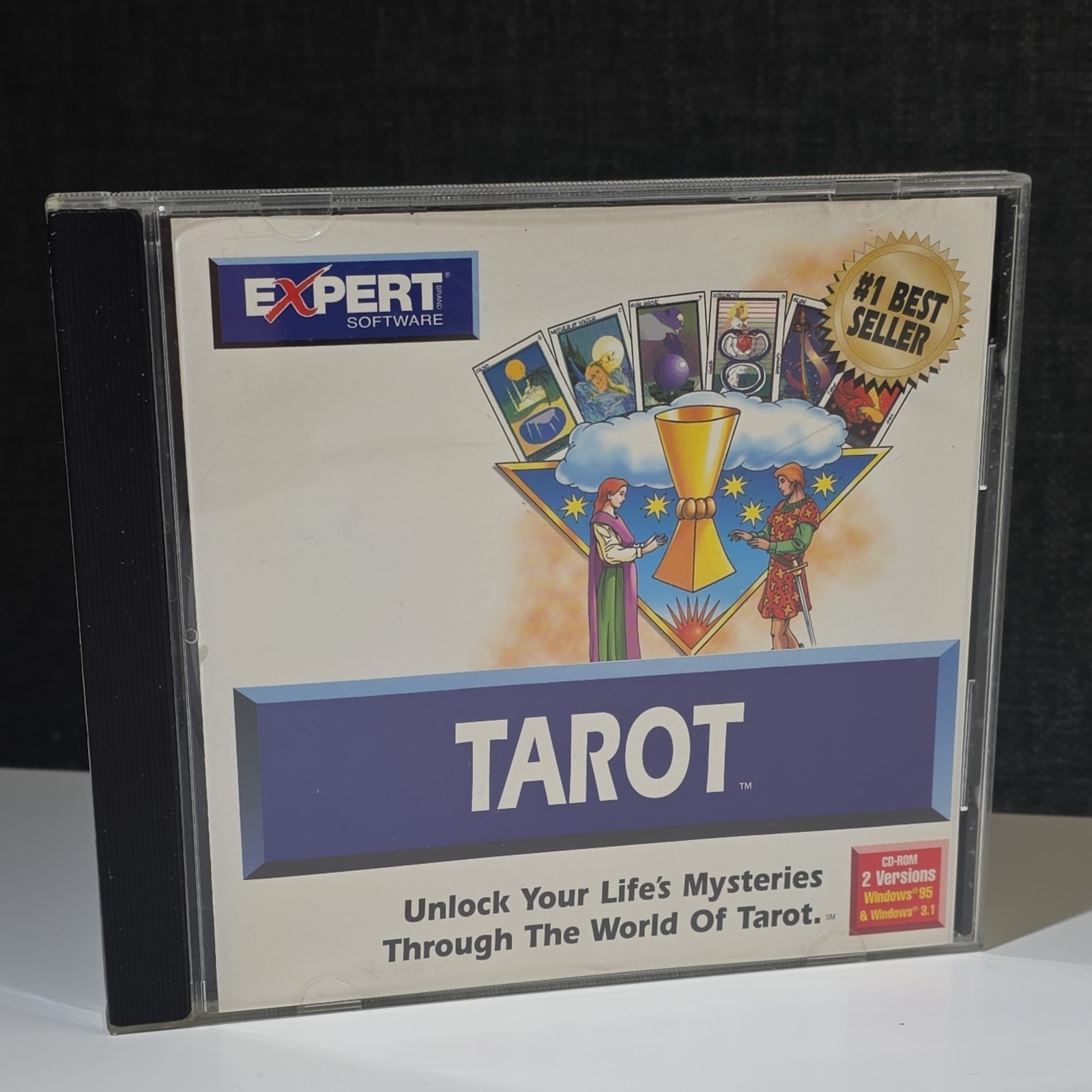 Vintage Tarot PC CD-ROM By Expert Software Digital Tarot Card Reading 