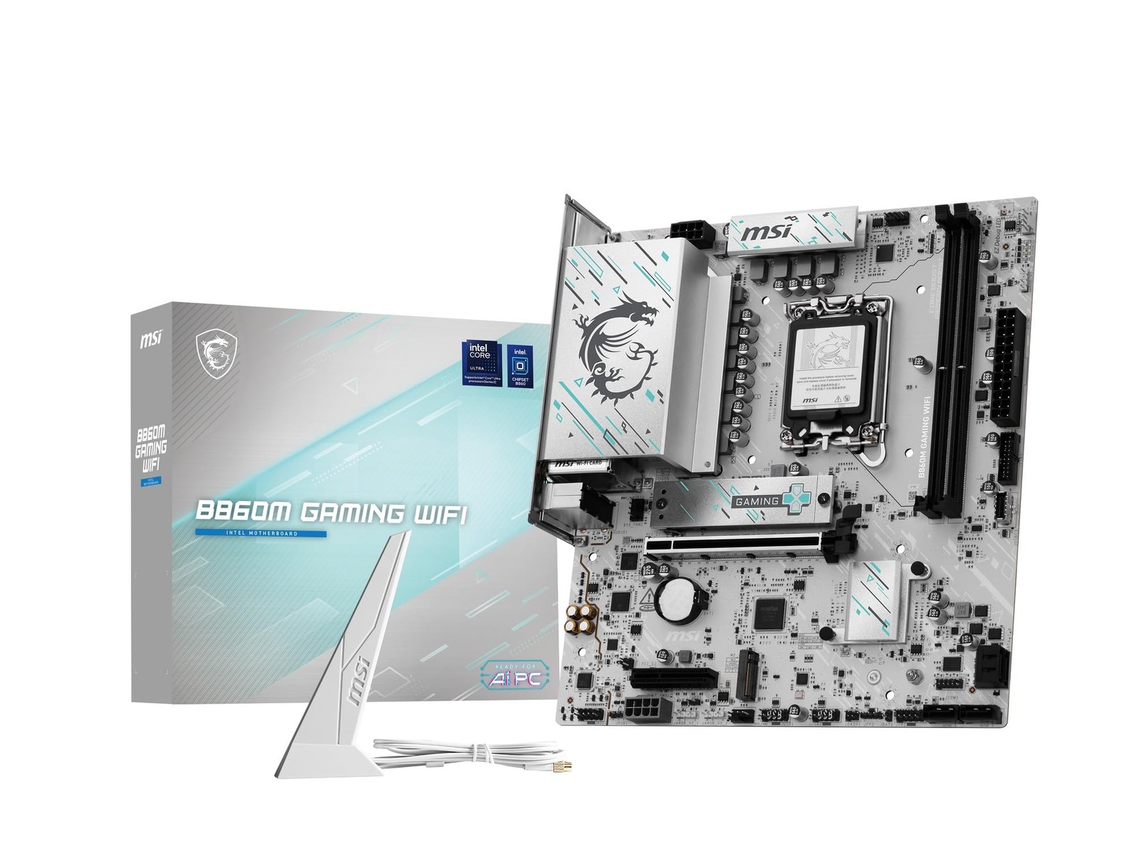 MSI B860M GAMING WIFI Micro-ATX Motherboard LGA1851 Intel B860 DDR5 MB6909