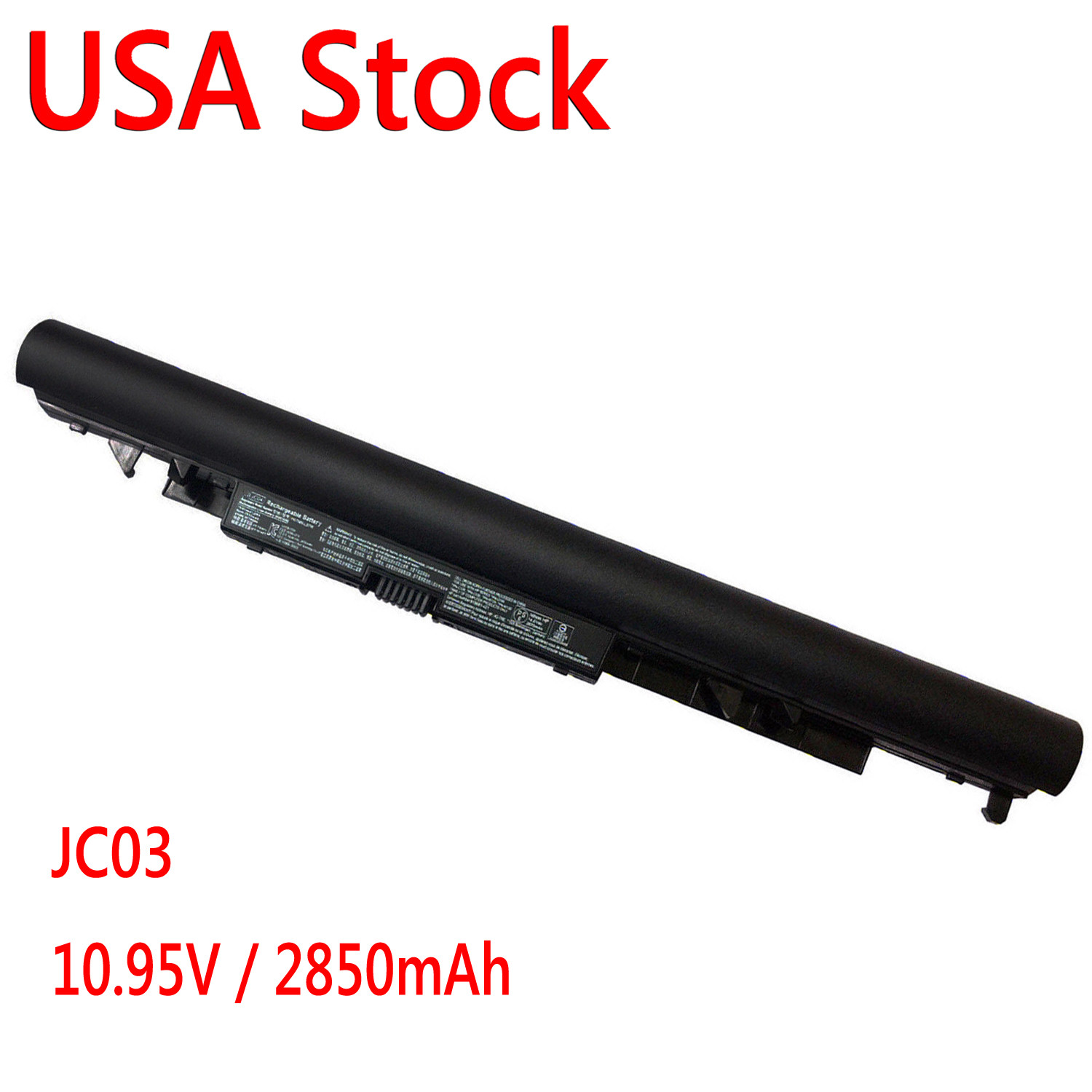 For HP JC03 HSTNN-LB7V Battery 10.95V 31.2Wh Laptop Li-ion Battery 2850 mAh