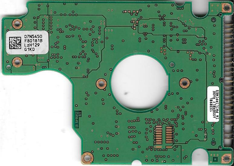 IBM IC25N010ATDA04-0 10.05GB IDE Pcb Board P/N: 07N7162