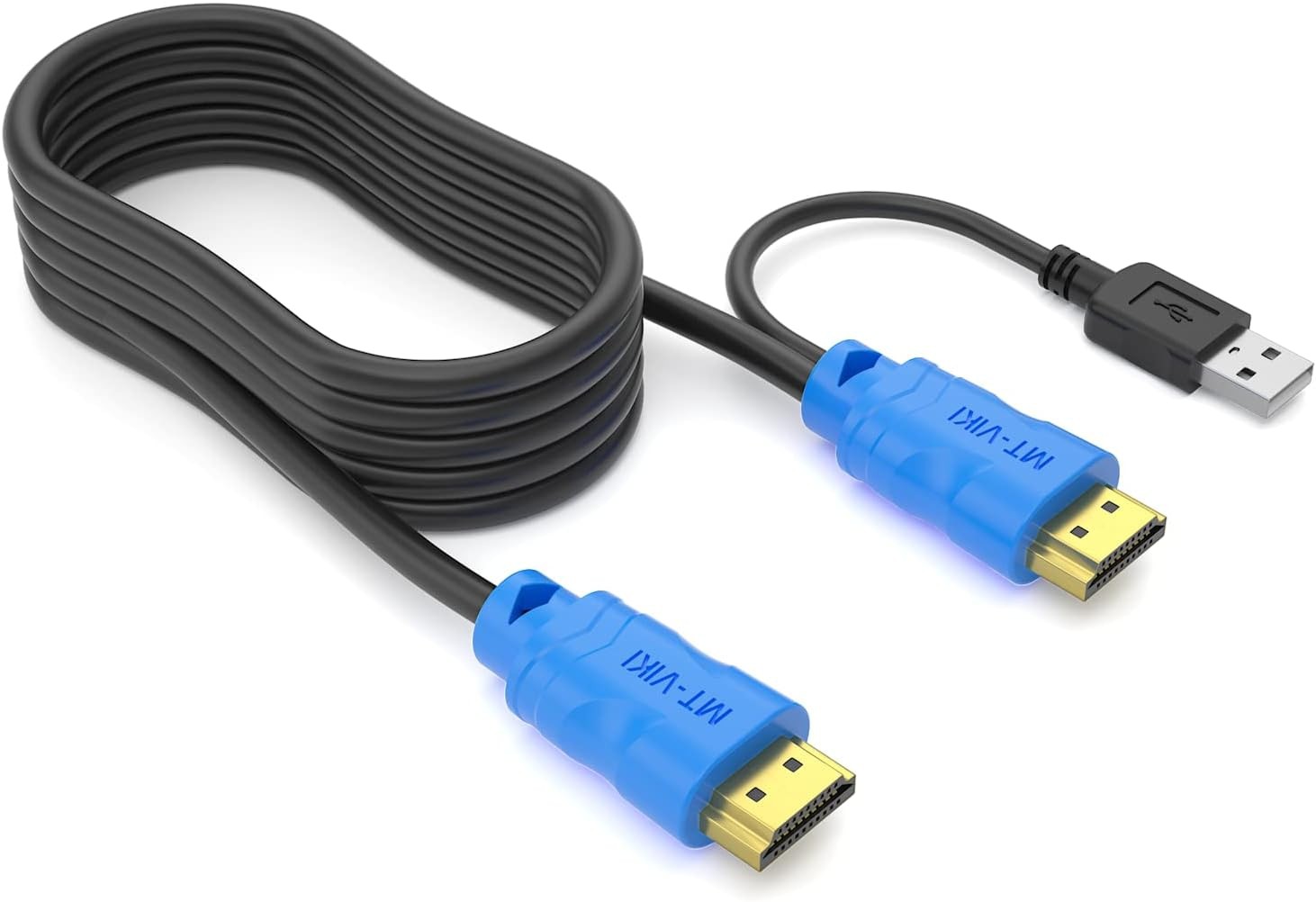 2in1 USB HDMI KVM Cable 1.8m 6ft for MT-VIKI 2/4/8/16 Port Switch