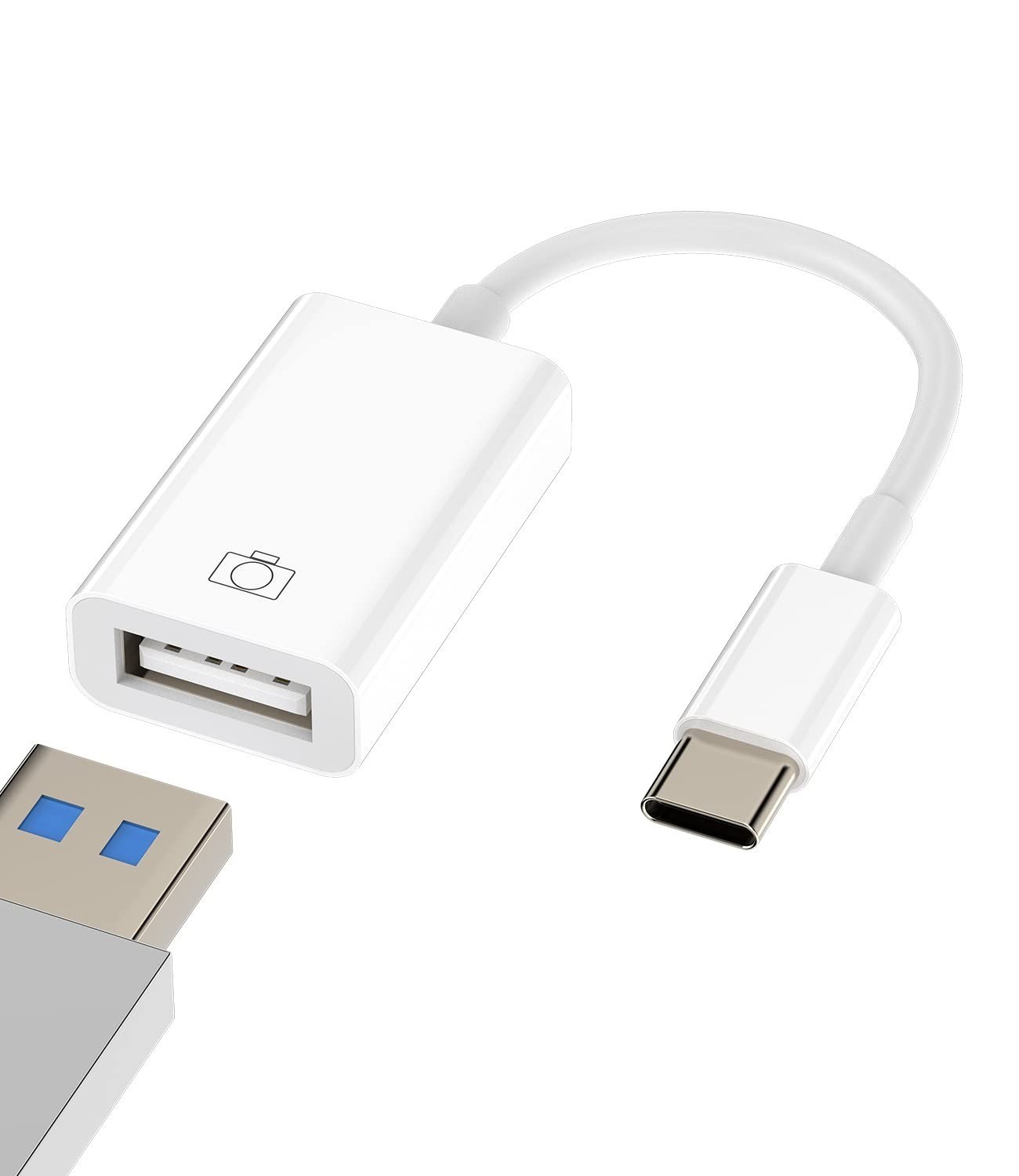 Lightning to USB OTG Adapter for iPhone iPad Camera Flash Drive Charger