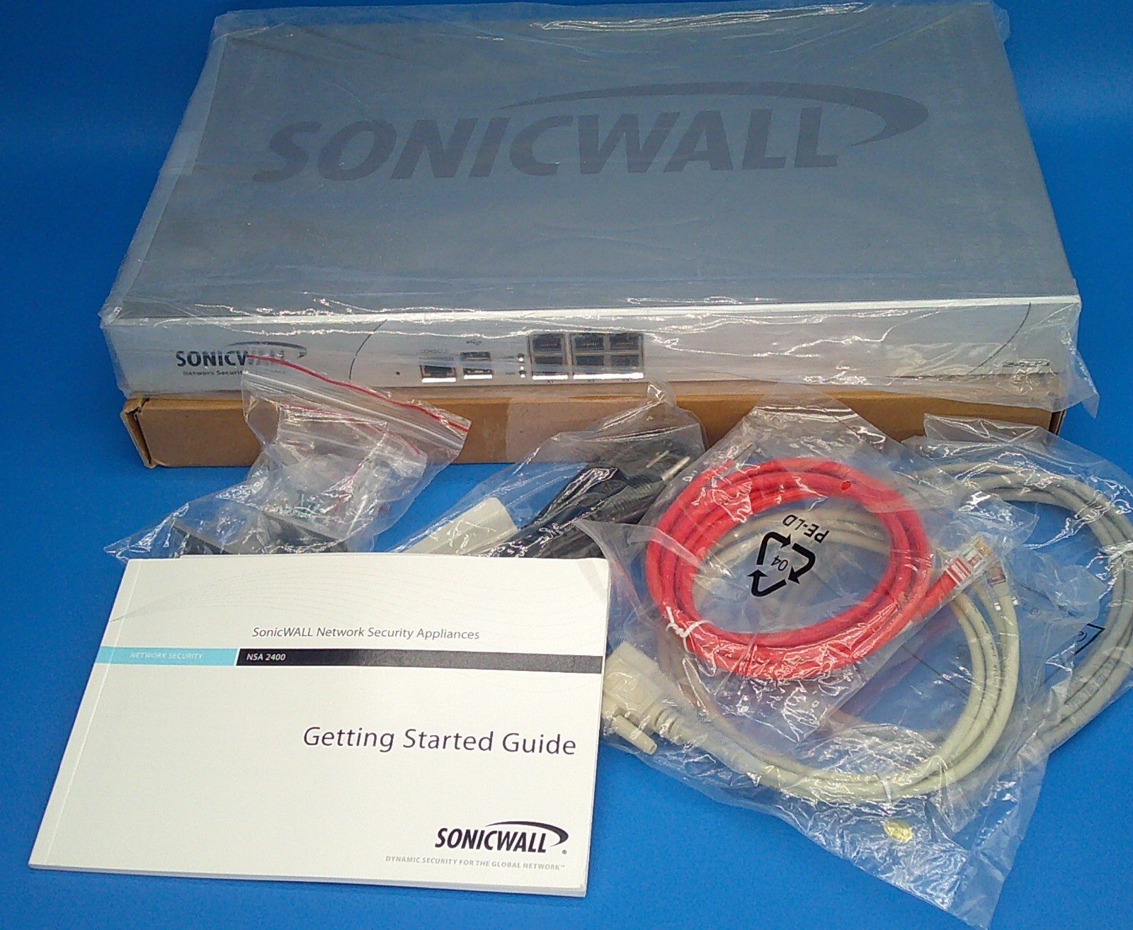 SonicWall 1RK25-084 NSA 2400 Network Security Appliance Brand New