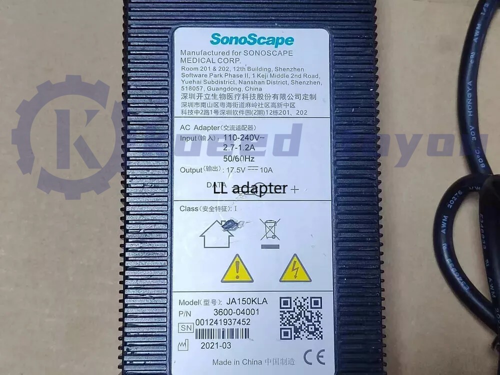 1PC Genuine SonoScape AC Adapter for A6 S2 S6 S8 S9 Ultrasound Power Supply