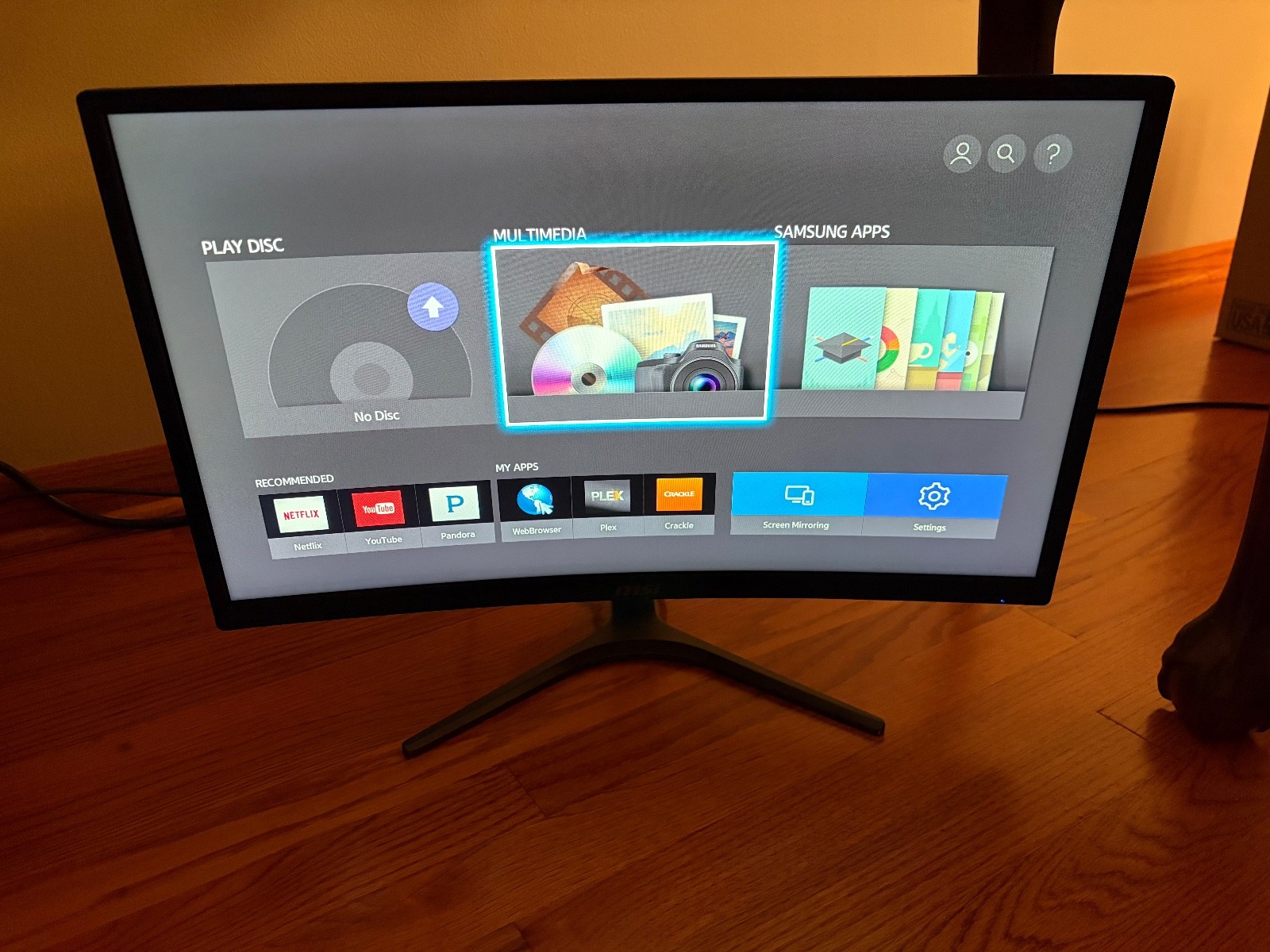 MSI Optix G24C LED Curved Gaming Monitor 