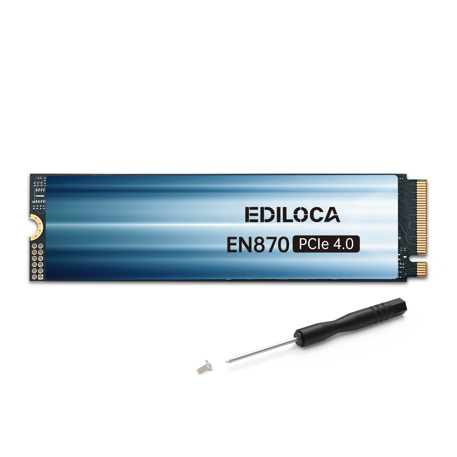 Ediloca 2TB SSD NVMe M.2 2280 PCIe Gen4 x4 Internal Solid State 2TB, Black