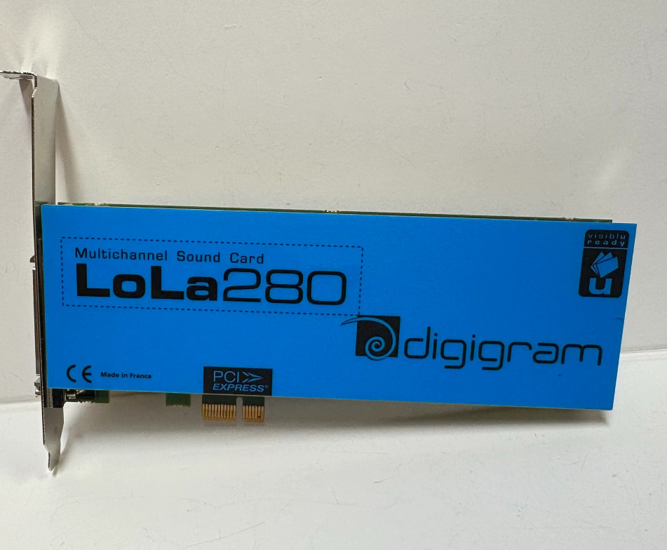 Digigram LoLa280 PCIe x1 Multichannel Professional Audio Sound Card