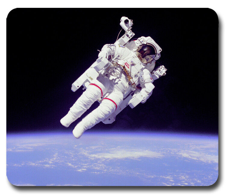 CHOOSE YOUR DESIGN Mouse Pad Mat Mousepad Astronaut Space Shuttle Earth Sun Moon