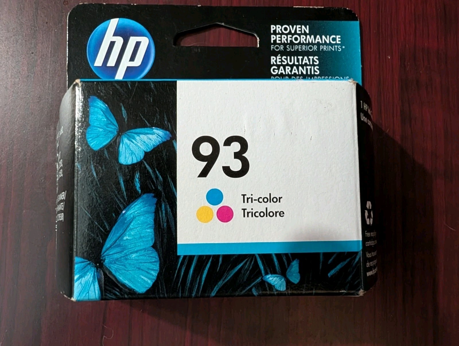 HP 93 Genuine Original Ink Cartridge C9361WN Color NEW SEALED Exp Sep 2016