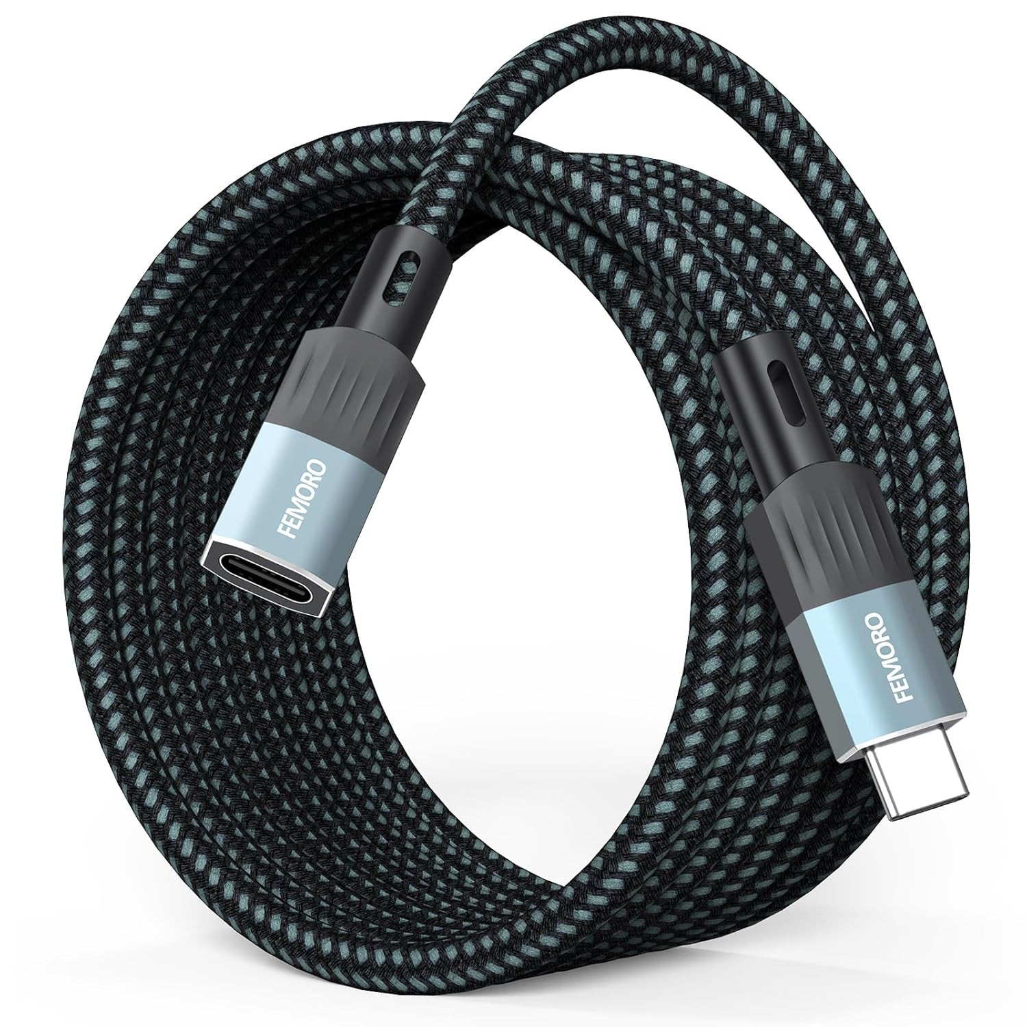 USB C Extension Cable 10Ft Long, 10Gbps Data Transfer/100W Charging/4K@60Hz