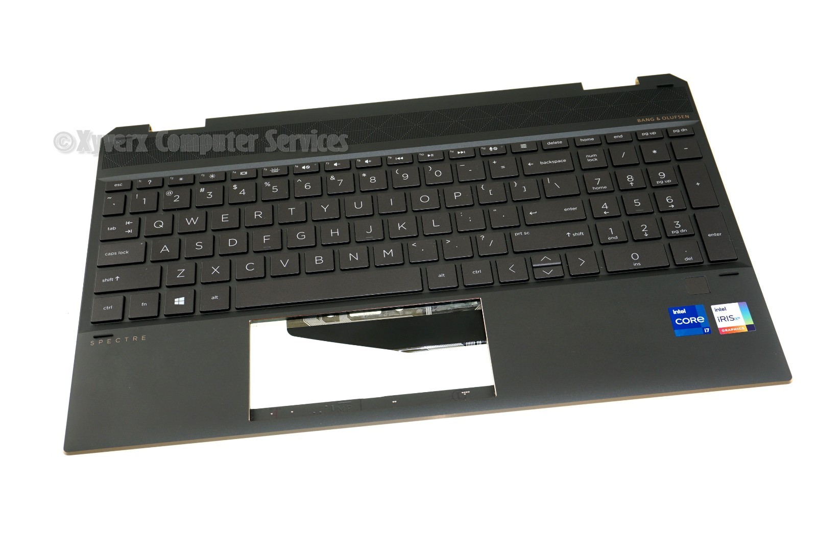 L95657-001 GENUINE HP TOP COVER W KB BL+FPR 15-EB0043DX  (C)(READ)(FC22)