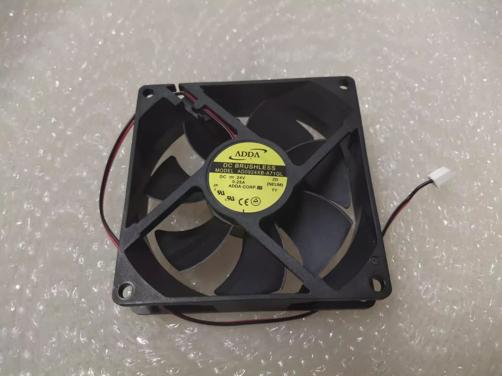 ADDA 9025 AD0924XB-A71GL 24V 0.25A 2-Wire Inverter Cooling Fan