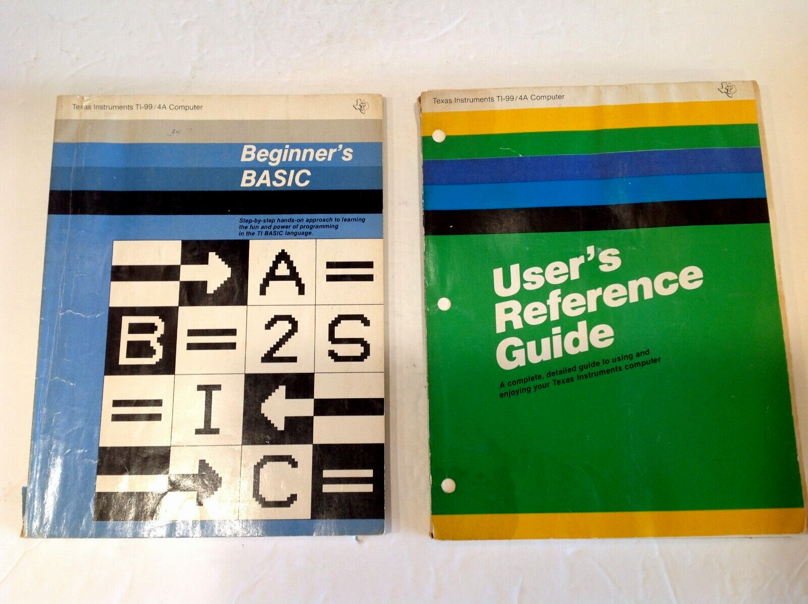 Texas Instruments Users Reference Guide & TI-99/4A Computer Beginners Guide