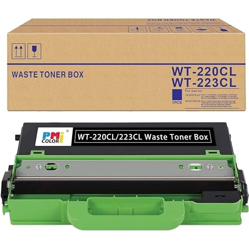 Brother Genuine WT220CL Waste Toner Box, WT220,Black