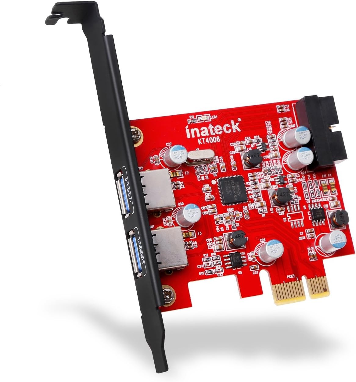 Inateck 2 Port PCIe USB 3.0 Card - Internal USB 3.0 Port Expander