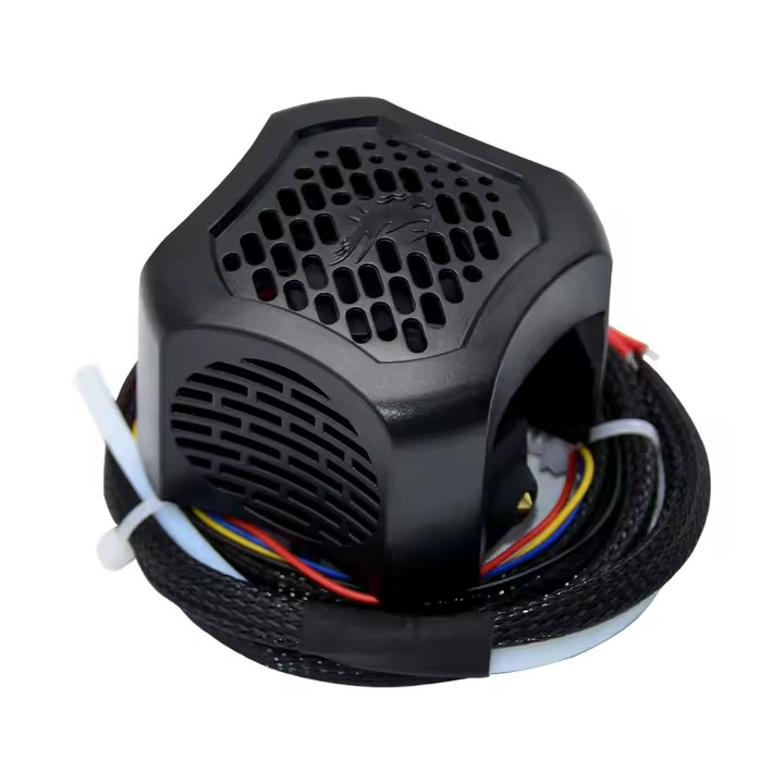 Creality 3D Ender 3 V2 Full Hotend Kit Nozzle Kit Dual Fans and ABS Shell