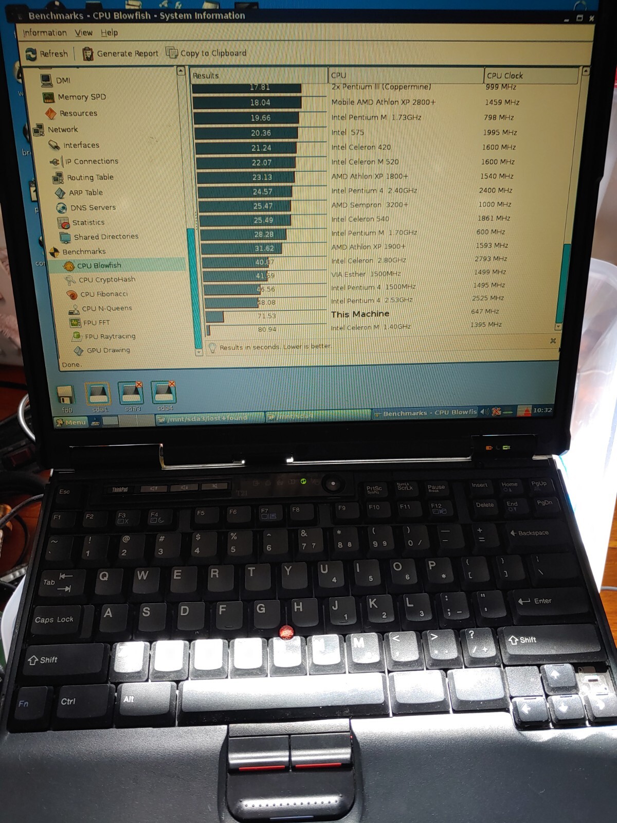 IBM Thinkpad T21