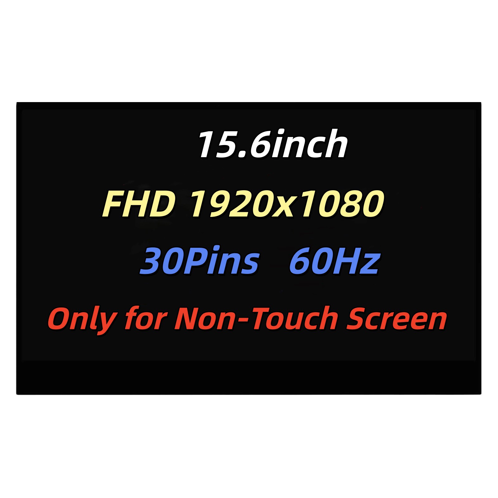 New LCD Screen for MSI MS-16R3 MS-16R4 MS-16R5 FHD 30pin Non-Touch Display