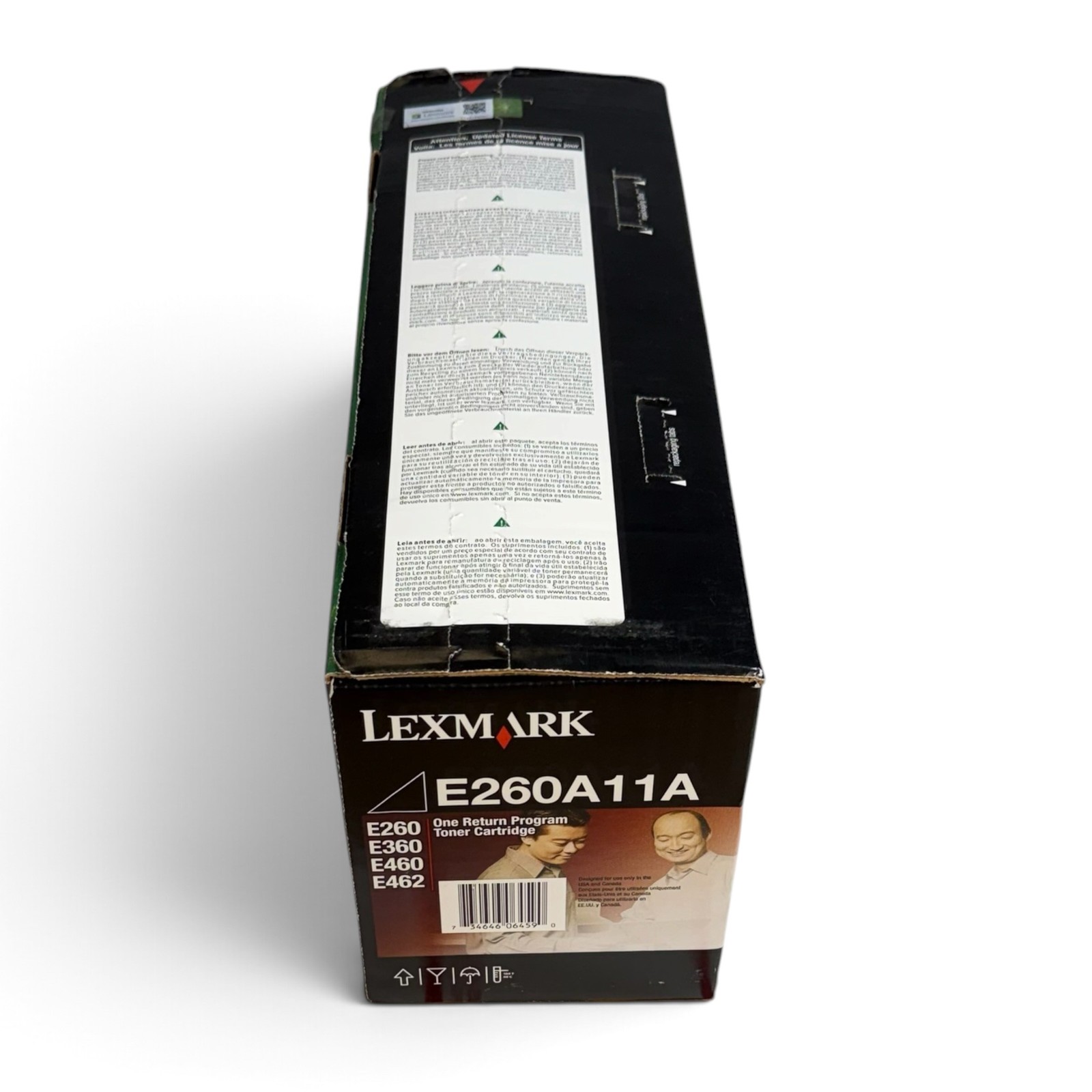 Lexmark E260A11A Black Return Program Toner Cartridge for E260 E360 E460 E462