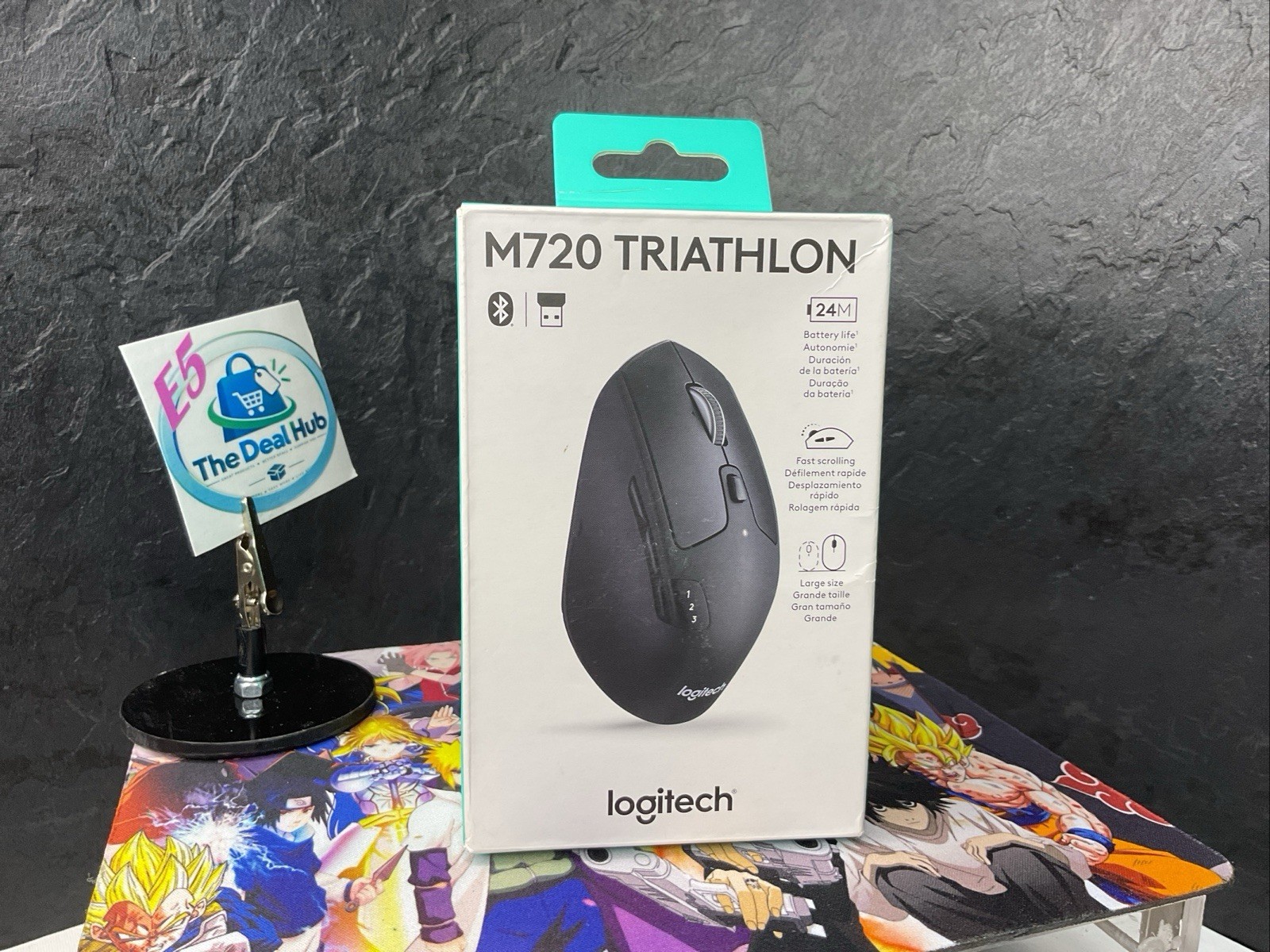 AUTHENTIC LOGITECH M720 TRIATHLON MOUSE (910-004790) NEW