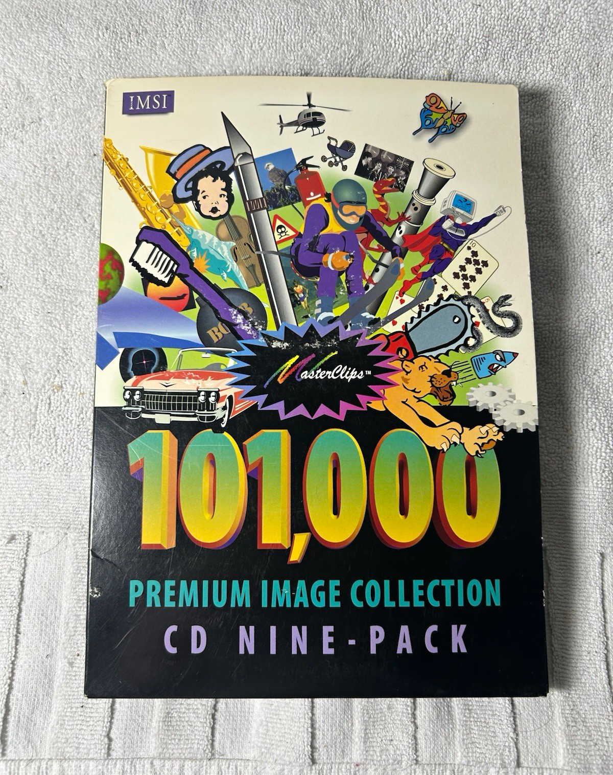 IMSI MasterClips 101,000 Premium Image Collection Clip Art CD 9-Pack Win/Mac