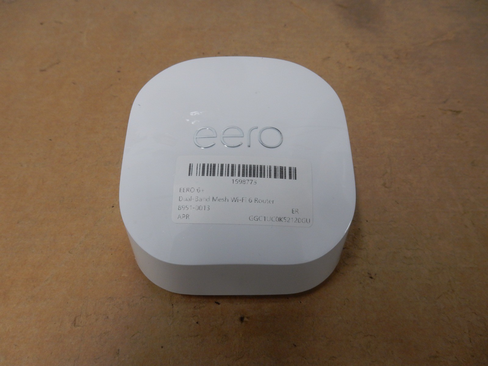AMAZON	EERO 6+	Dual-Band Mesh Wi-Fi 6 Router - No AC Adapter