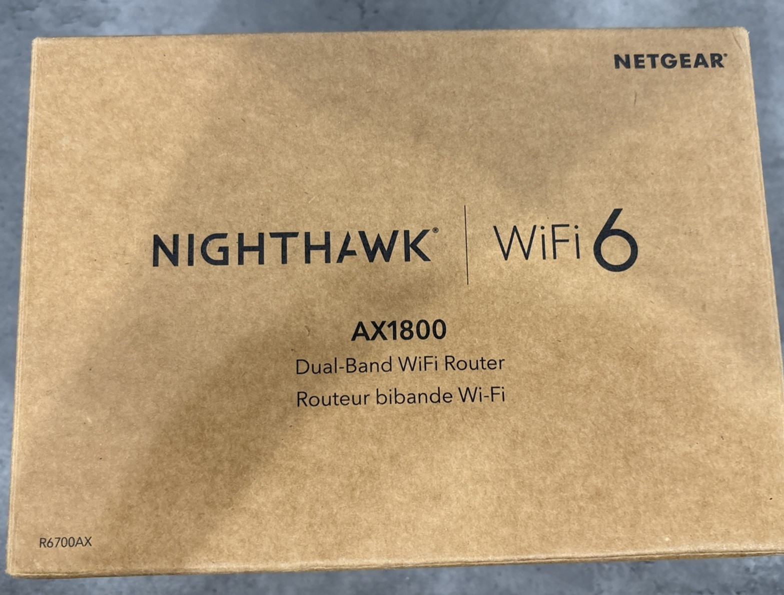 NETGEAR Nighthawk R6700AX AX1800 Dual Band WiFi 6 Wireless Router