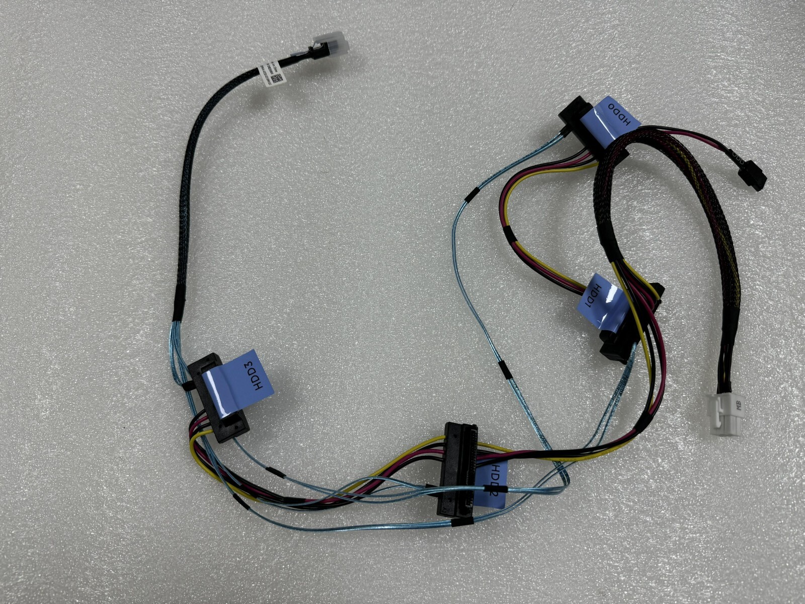 New 083HNW 83HNW DELL PowerEdge R250 Server 4 Backplane SAS Power Supply Cable
