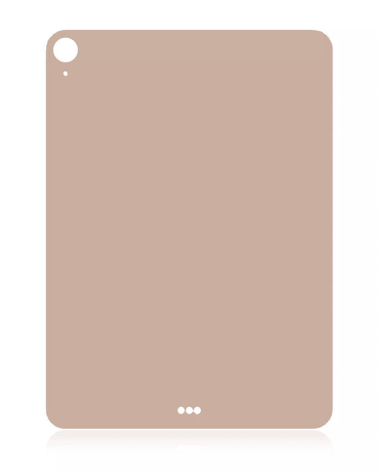 Bottom Skin Compatible For iPad 5 (2017) / iPad 6 (2018) (Wifi Version) (Gold)