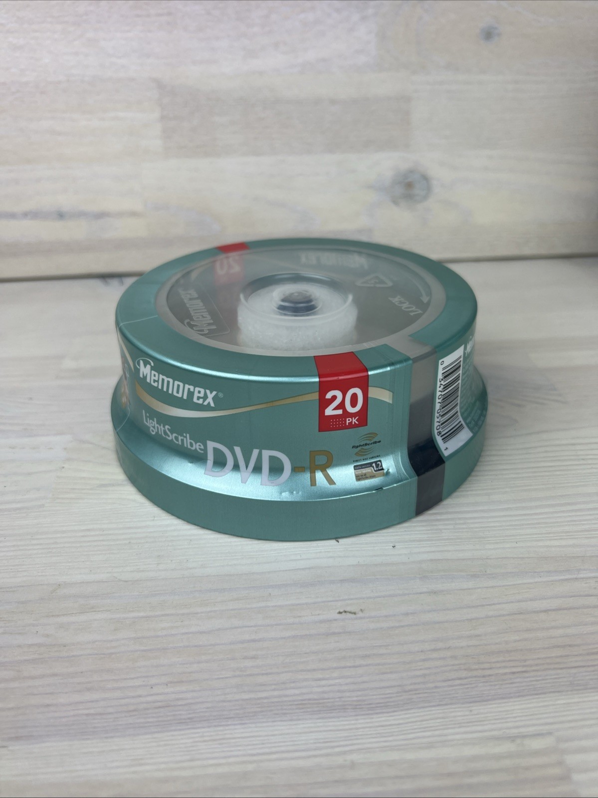 Memorex LightScribe Recordable DVD+R 20 Pk Spindle 16x/4.7GB /120 mins Sealed