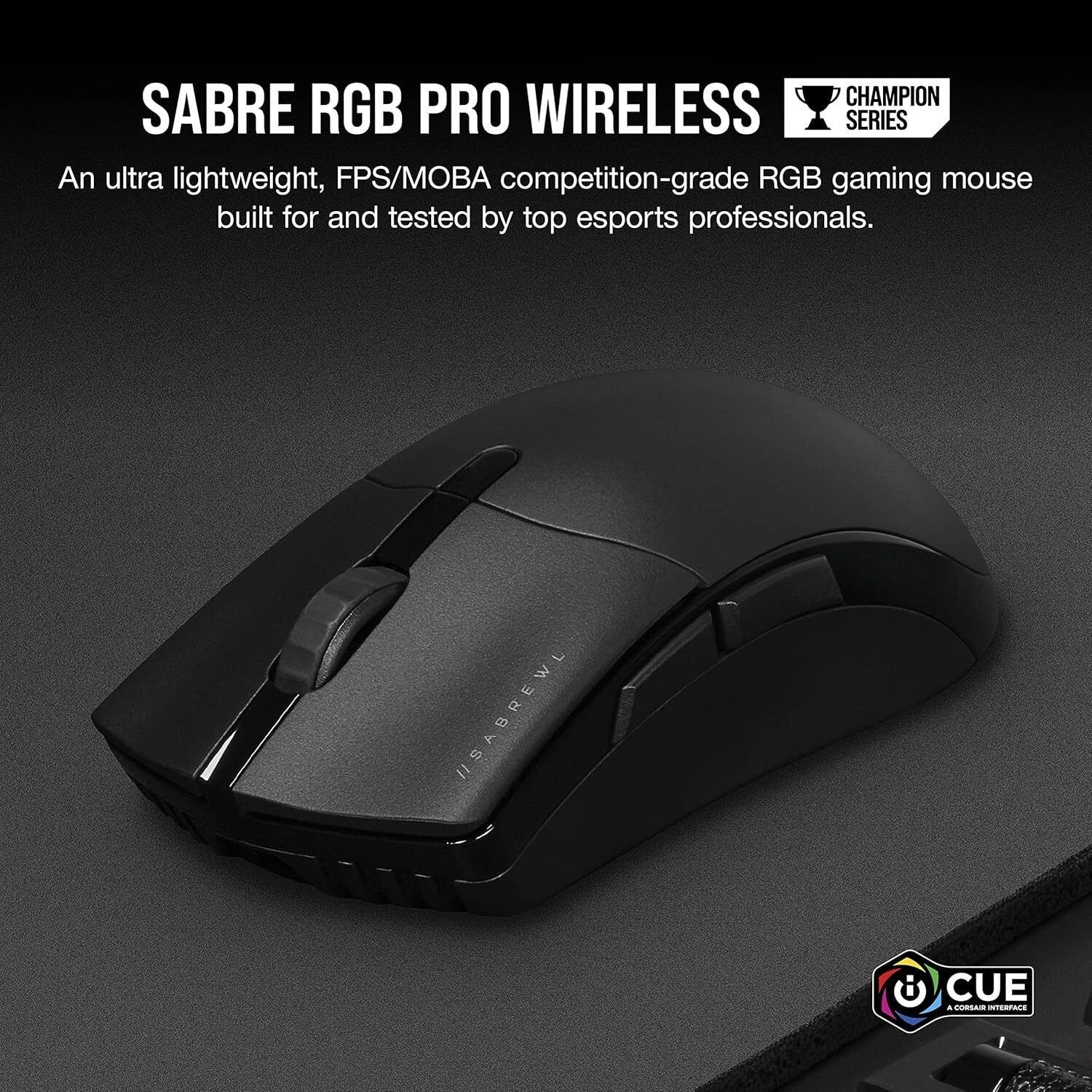 Corsair SABRE RGB PRO Wireless Gaming Mouse - CH-9313211-NA